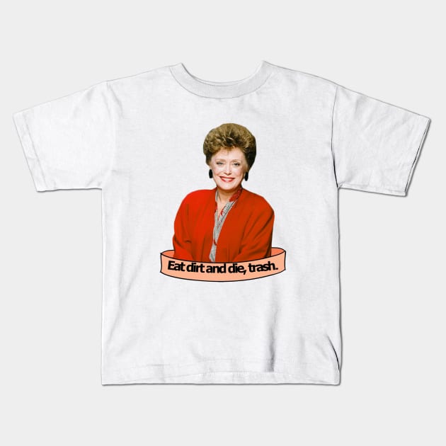 blanche devereaux Kids T-Shirt by aluap1006